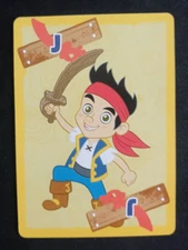 Disney Jake And The Never Land Pirates Playing Card Jack Swords