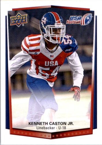 2015 Upper Deck USA Football Kenneth Caston Jr. #88