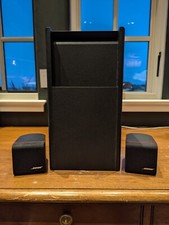 BOSE ACOUSTIMASS 3 SERIES III Speaker System with Subwoofer and 2 Cube Speakers