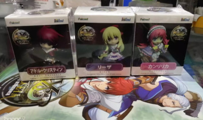 The Legend of Heroes Adol Christin Riesa Canlilica Figure Doll Toy Anime Boxed