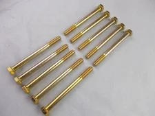 Hex Head Bolt 5/16"- 24 x 3-1/2" Long "10 Bolts" Grade 8  Zinc 5/16-24x3-1/2