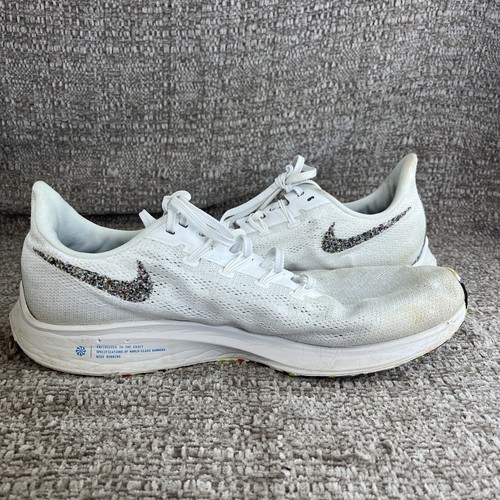Nike Air Zoom Pegasus 36 BV7767-100 White Running Shoes Sneakers Men's Size 12 - Picture 6 of 9