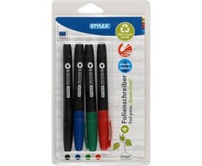 4 x Folienstift Folienschreiber abwischbar OH...