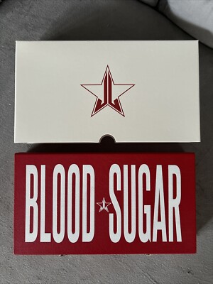 Jeffree Star Blood Sugar Lidschatten Palette Brandneu