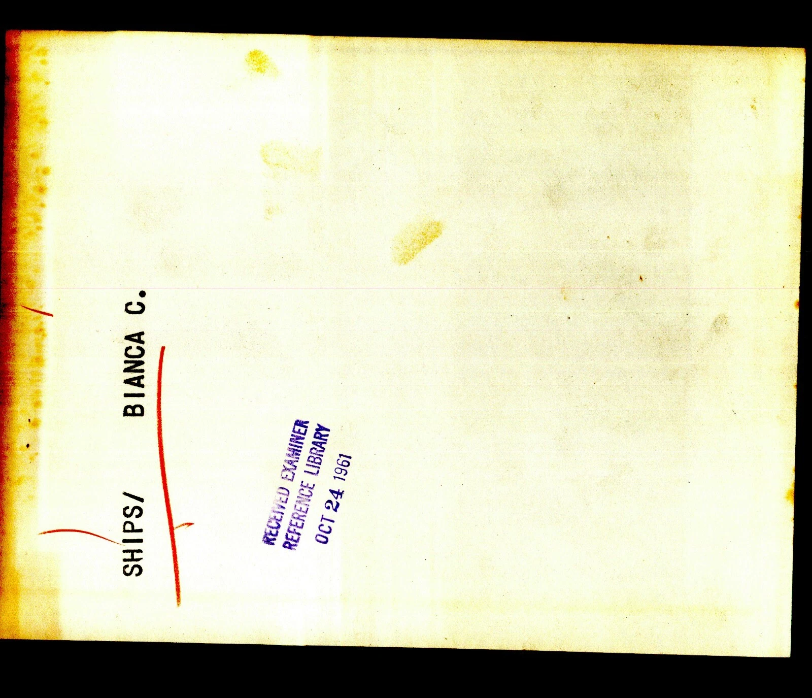 Italian Passenger Liner 'Bianca C' Pre-Explosion TRINIDAD 1961 Press Photo - 画像2/2