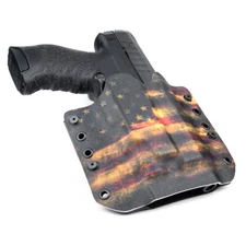 OWB Kydex Holster for Handguns w/Olight Baldr S - USA DARK