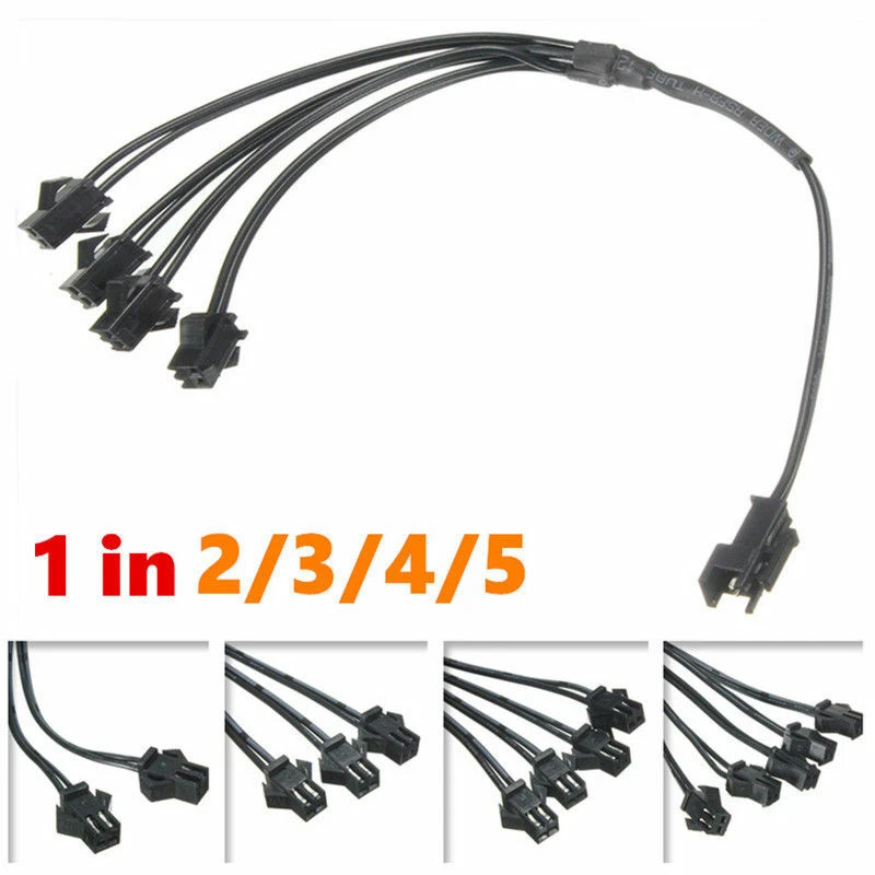 connector splitter for electroluminescent panel wire EL inverter LED strip light - Image 2 of 4
