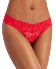 I.N.C. INTERNATIONAL CONCEPTS Lace Thong Underwear Lingerie Red Size XLarge