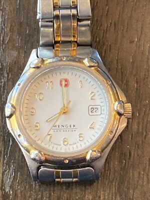 wenger sak design watch Swiss MadeWomen's Day Indicator Stainless