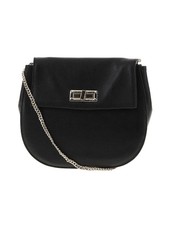 Onna Ehrlich Women Black Leather Crossbody Bag One Size