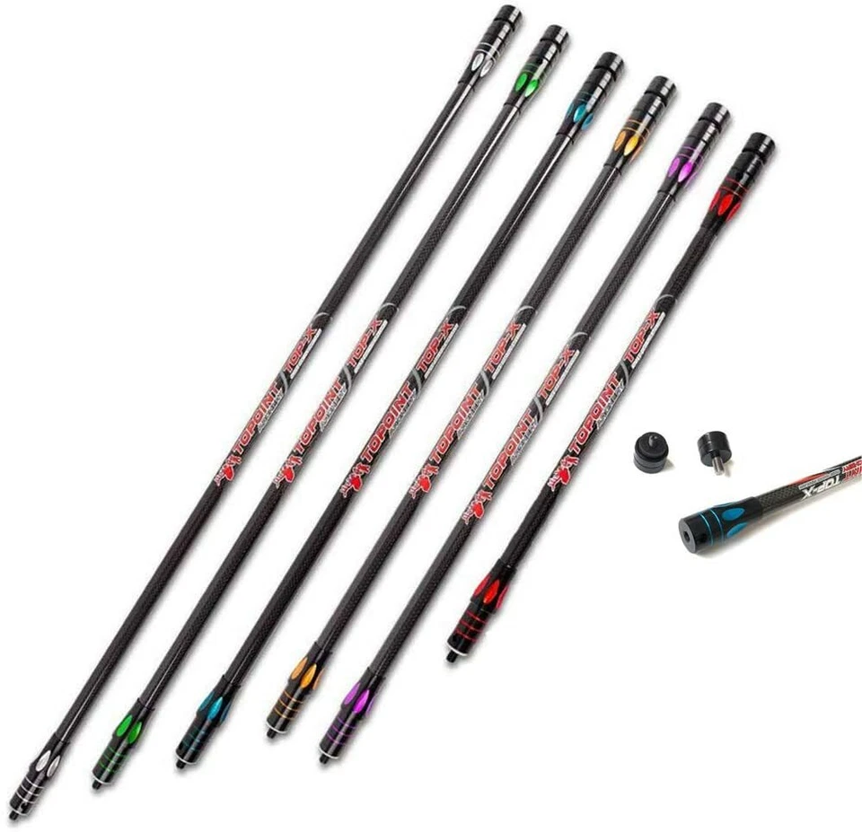 Barra de Equilibrio de Carbono 18" 24" 27" 30" 34" Barra Principal Estabilizadora de Arco Tiro con Arco Barra Larga Foto 2 de 4