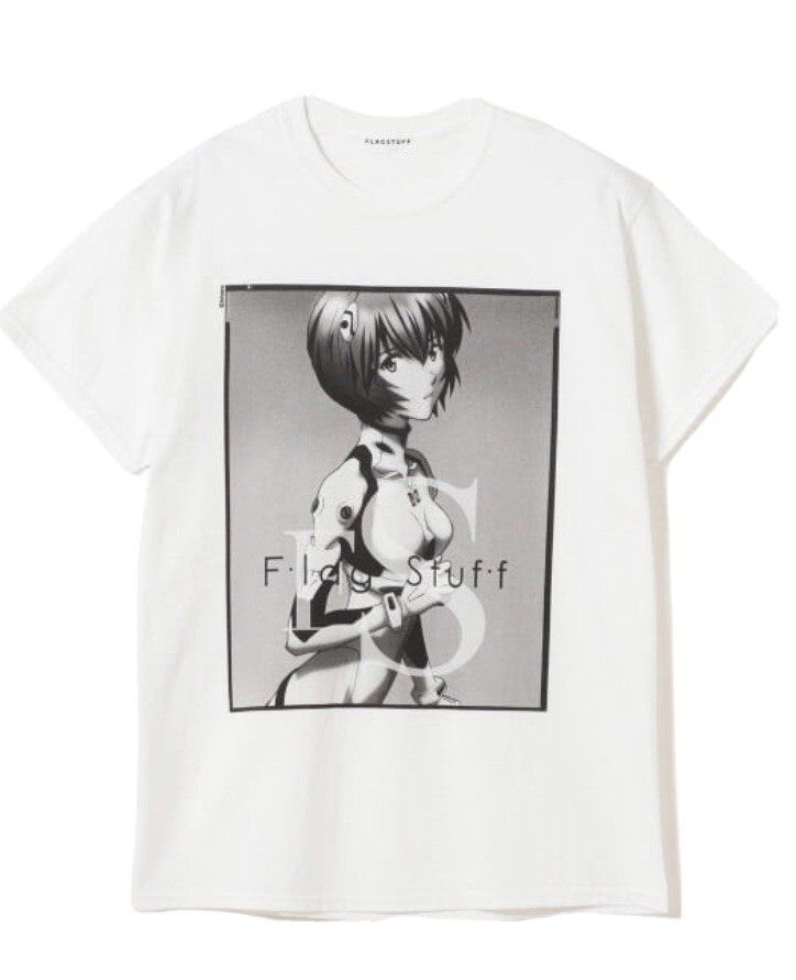 EVANGELION × F-LAGSTUF-F × BEAMS T / bespoke T-shirt XL EVANGELION × F-LAGSTUF-F × BEAMS T / bespoke T-shirt XL