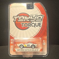 Greenlight Tokyo Torque BRE Datsun Baja Z 1:64 White Red Yellow Diecast Car