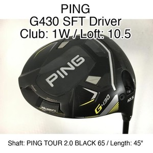 Ping G430 Sft Driver | eBay