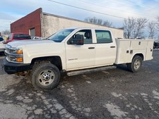 2018 Chevrolet Silverado 2500 4X4 CREW 6.0 AUTO 8FT READING UTILITY BED