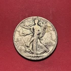 (1) Beautiful Antique 1920-D Walking Liberty Half Dollar F-FINE BETTER DATE