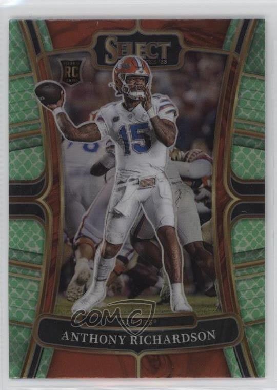 2023 Select Draft Picks Dragon Scale Prizm Anthony Richardson #4 Rookie RC 1c6r