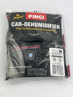 Pingu Car Dehumidifier LV2-A350 XXL Doppelpack Auto Entfeuchter Set