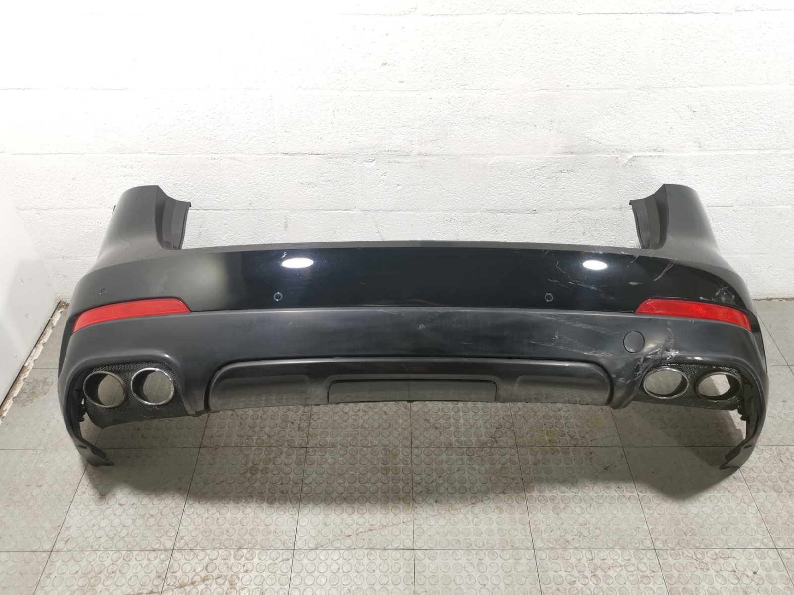 Maserati Levante 2017 Rear Rear bumper Black