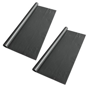 2PCS 13x5 FT Garage Floor Mat Roll Non Slip Car Parking Protect PVC Closeout