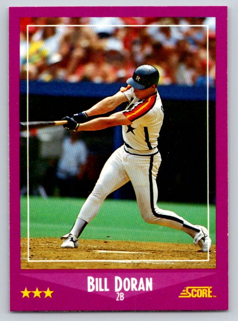 1988 Score - Bill Doran #52 - *Near Mint+*