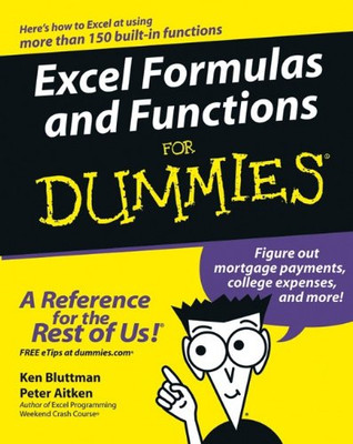Excel Formeln und Funktionen für Dummies? - Bluttman, Ken