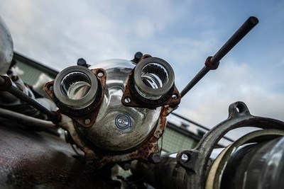 Foto 6x4 Verlassene chemietechnische Ausrüstung, Penketh Fiddler's Fer c2017