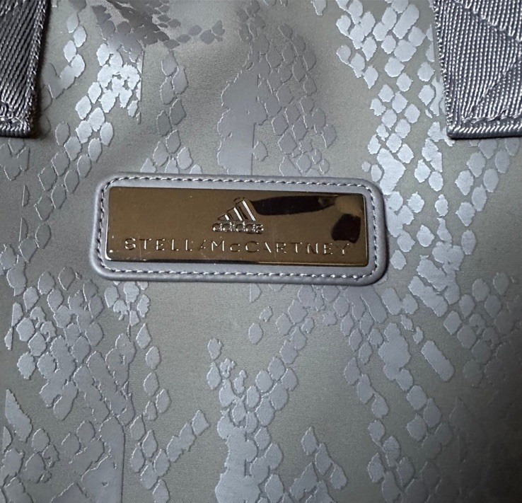adidas x Stella McCartney Gray Running Cycling Gym bag Pilates