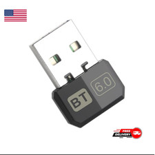 USB Bluetooth 6.0 Adapter 5.4 Dongle for PC Windows 11/10 Wireless Receiver Tran