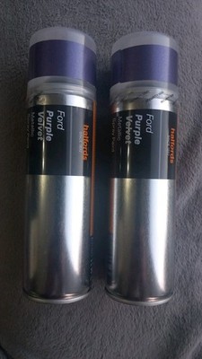 4X HALFORDS FORD PURPLE VELVET METALLIC SPRÜHLACK 300ML DOSEN.
