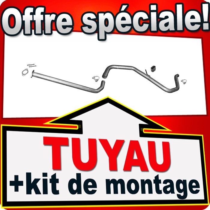 Tuyau d'échappement anti-vibration Opel Insignia A 2.0 CDTi réduisant le bruit moteur