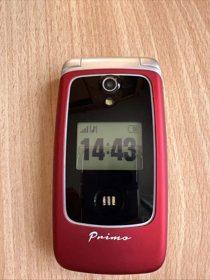 Doro Primo 418 rot Seniorenhandy Großtastenhandy ICE Fallsensor ohne Vertrag - Bild 2 von 4