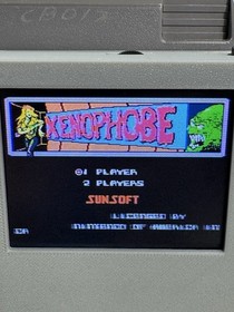 NES Lot of 5 Games: Bump n' Jump, Xenophobe, Tecmo NBA, Bases Loaded, MLB ...