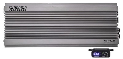 Sundown Audio SALT-4 4000 Watt RMS Mono Amplifier 1-ohm Car Audio Amp+Remote