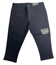 Leggings capri Reebok CrossFit Games 2013 para mujer pequeños negros NUEVOS