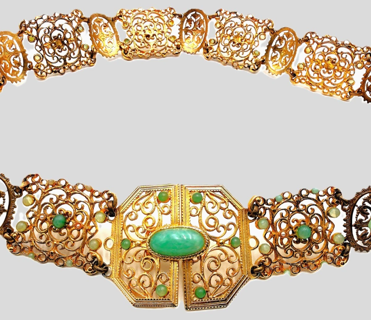 Green Vintage Belts for sale | eBay display picture 2
