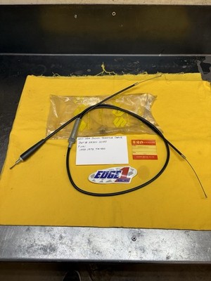 1973-1975 TM400 NOS SUZUKI THROTTLE CABLE 58300-32100 AHRMA