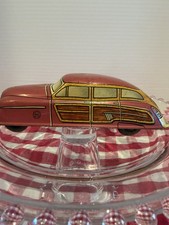 MARX WOODY STATION WAGON CAR TIN WIND UP TOY