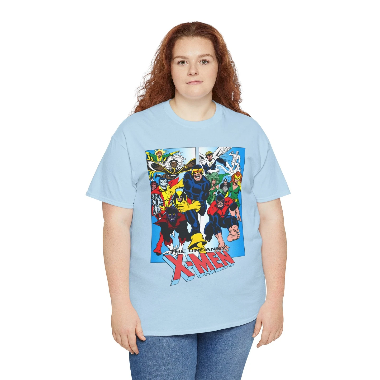 Uncanny X-Men T-Shirt - Dave Cockrum Art - Marvel Comics - Wolverine, Storm