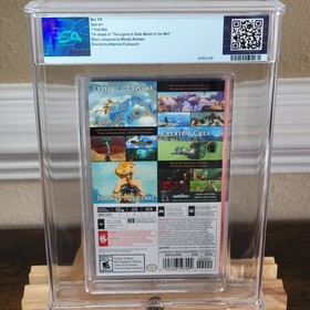 Zelda Tears of the Kingdom Nintendo Switch PSA 9.8 A++ 1st Print CGC VGA WATA