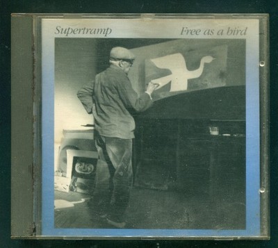 Original CD VON SUPERTRAMP: Album ''Free as a bird'' - 1987 - Guter Zustand.