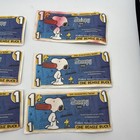 Cedar Fair 1 Beagle Buck Lot Of 6 2010 Anniversary Series Peanuts Snoopy Damaged — photo 6