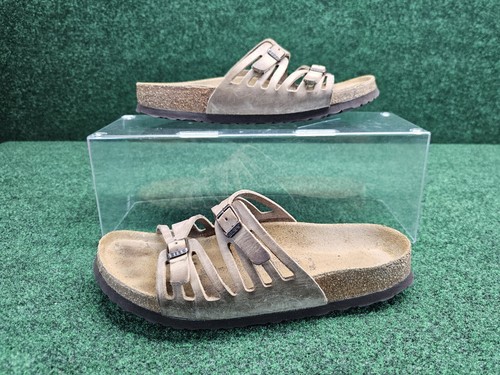 Birkenstock Sandals Wmn Sz 10-10 1/2 Granada Soft Footbed Tobacco Oiled Leather