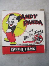 VINTAGE ANDY PANDA ANDY'S BLACKSMITH SHOP SUPER 8 FILM REEL CASTLE FILMS 8477