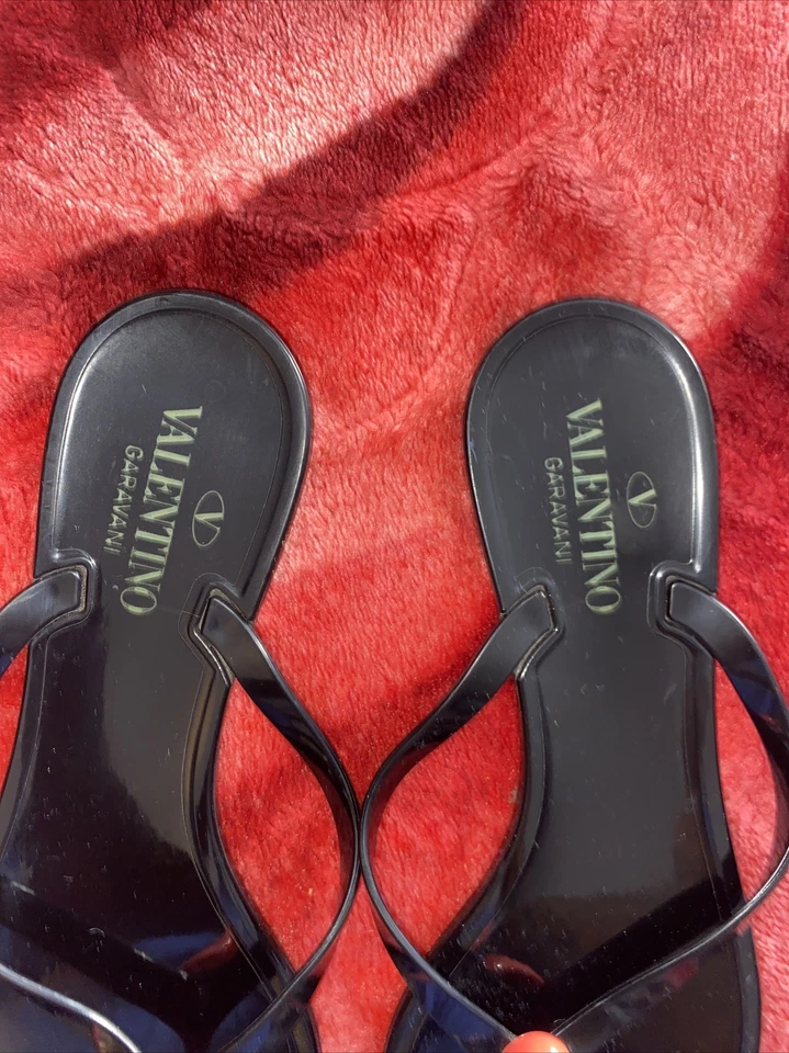 Tanga sin cordones Valentino Garavani talla 40 EUR negro Italia Foto 2 de 4
