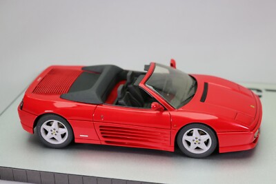 Miniature Ferrari 348 TS Cabriolet Rouge – Échelle 1/24 – Miniatures Du Chateau ZF218