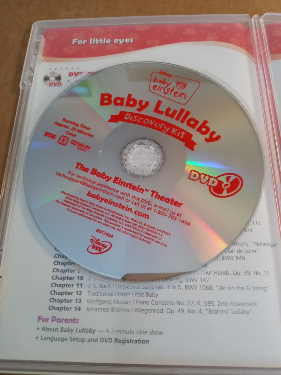 Baby Einstein: Baby Lullaby Discovery Kit - DVD / CD 786936807707