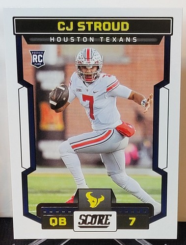C. J. Stroud #2 2023 Panini Score Protential card