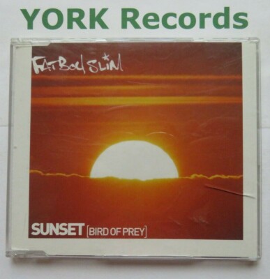 FAT BOY SLIM - Sunset - Excellent Condition CD Single Skint SKINT 58CD