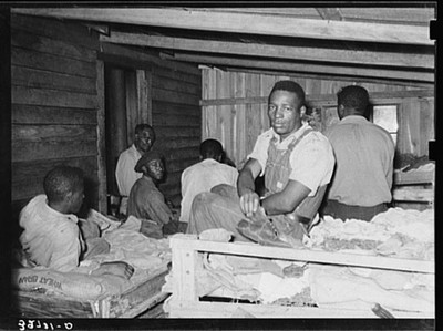 Hammond,Louisiana,LA,Farm Security Administration,April 1939,FSA,Bunkhouse,4